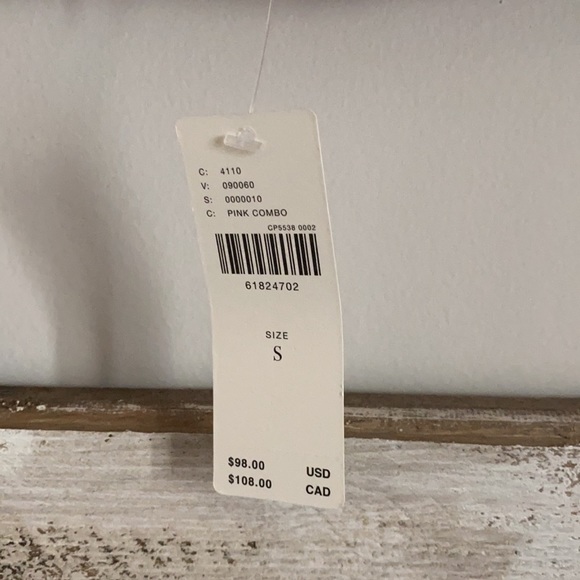 Anthropologie, Love the Label Pink Combo Tube Top - Picture 3 of 4